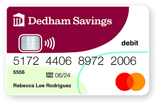 Debit Dedham Savings Card